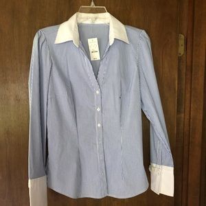 Express Design Studio striped shirt